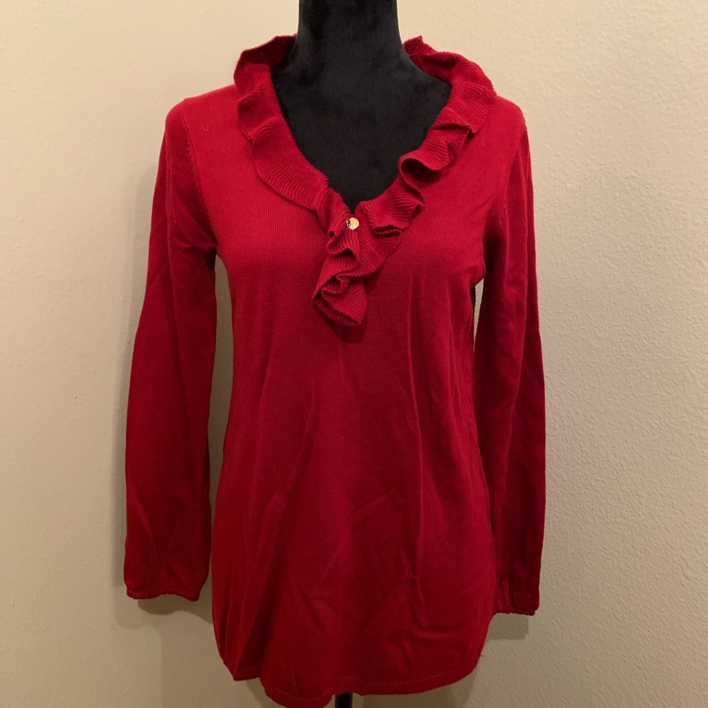 Boutique burgundy sweater